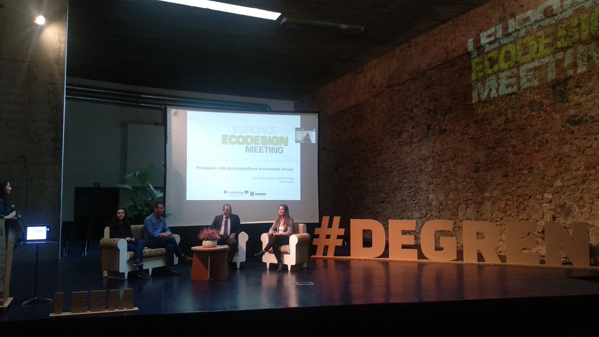 degren_eu's tweet photo. Já começou o Lab_1 do #IEEM com a apresentação via videoconferência da
Cristina Rocha do #LNEG sobre os "Principais #Desafios do #Ecodesign para a #EconomiaCircular"
#DesignCircular
#Construção https://t.co/hExna7rt6E