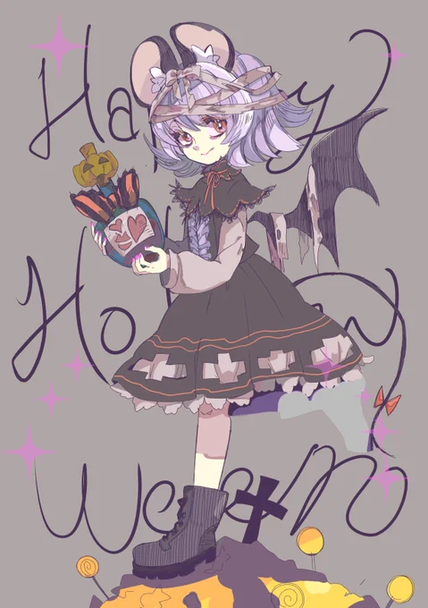 ハッピーハロウィン!!ナズーリン。間に合いました! 