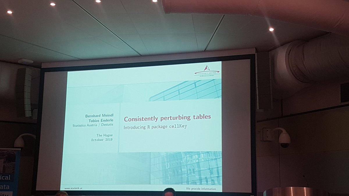 ManelSlokom's tweet image. Day-3" work session on statistical Data Confidentiality is almost over. Different tools are provided #sdcMicro or #microdata.no easy to use and to play with (1/2). The session is ending with future topics to work on. #trust #reproducibility... #CBS.nl #Netherlands #SDC2019.