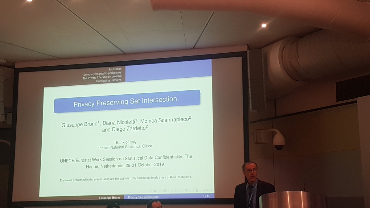 ManelSlokom's tweet image. Day-3" work session on statistical Data Confidentiality is almost over. Different tools are provided #sdcMicro or #microdata.no easy to use and to play with (1/2). The session is ending with future topics to work on. #trust #reproducibility... #CBS.nl #Netherlands #SDC2019.