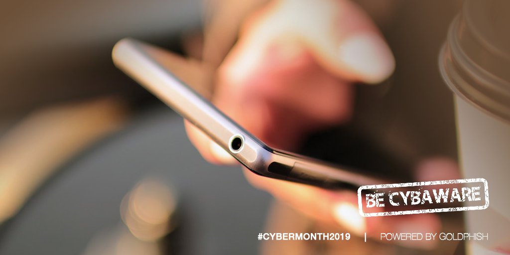 GoldPhishCyber's tweet photo. #Smishing scams involve text messages. They’re clever. Thieves trick victims into replying to a problem rather than directly request information. Avoid becoming a victim - look at the source and cross check it with a legitimate number. #Cybermonth2019 #CYBERMADESIMPLE #BECYBAWARE https://t.co/IuObLBFGXS