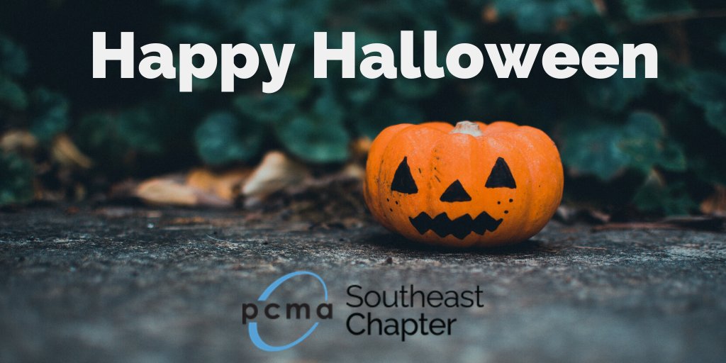 SE_PCMA's tweet image. Happy #Halloween from your friends at #PCMASE. 👻🎃