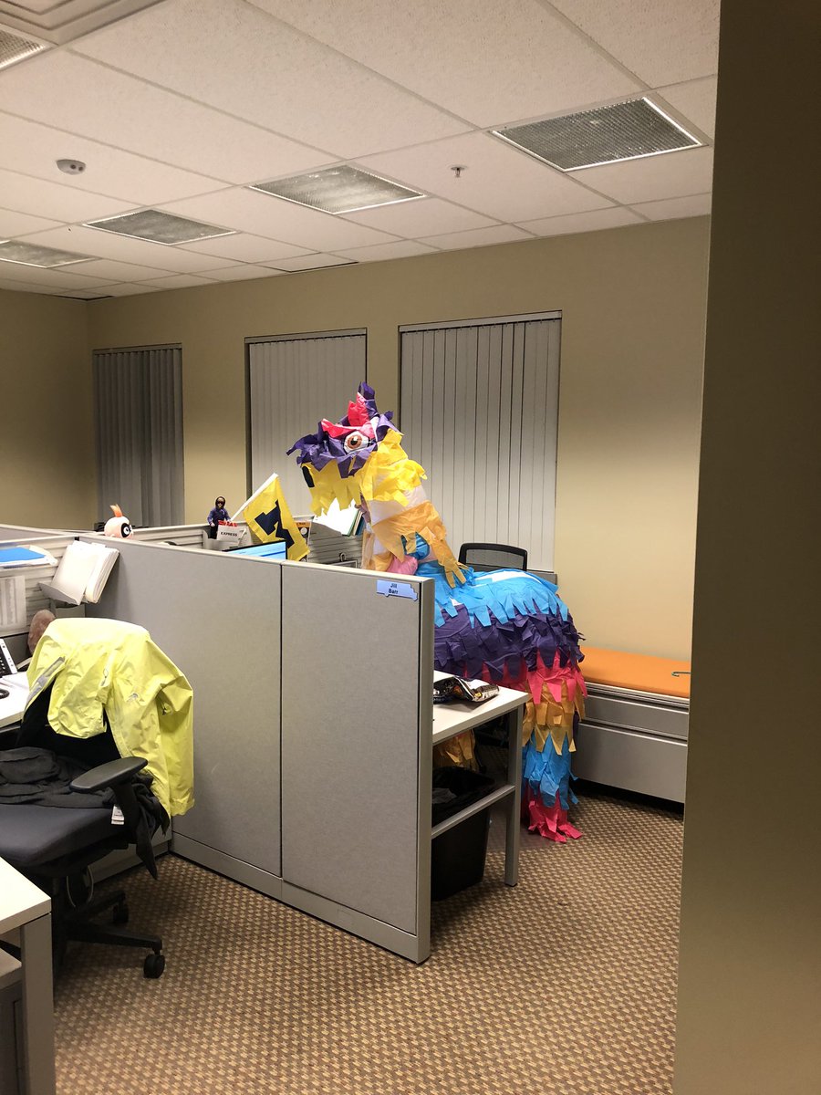 And this is my second favorite TMT Halloween tradition #officecostumes