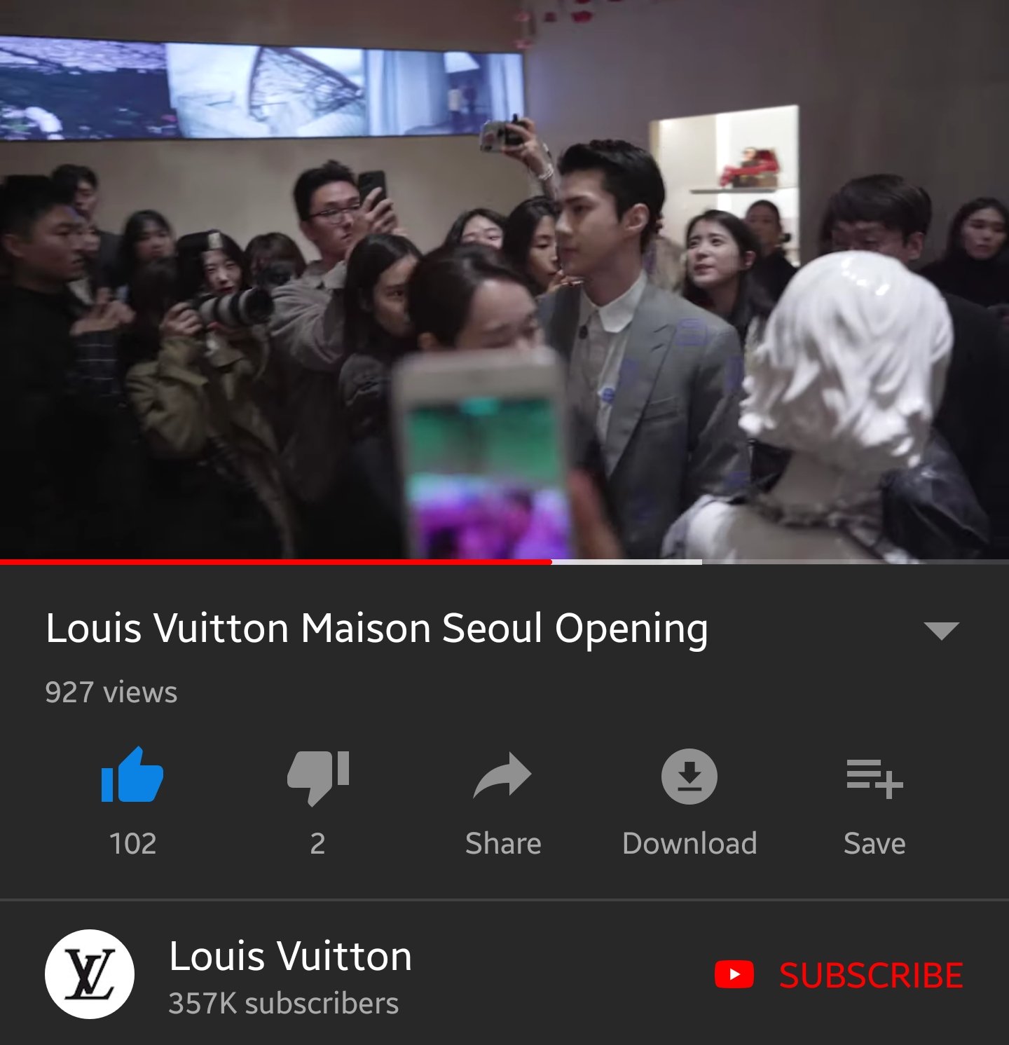 ASTRO's Cha Eunwoo, NCT's Jaehyun, and EXO's Sehun caused major buzz for  their good looks at a Louis Vuitton event