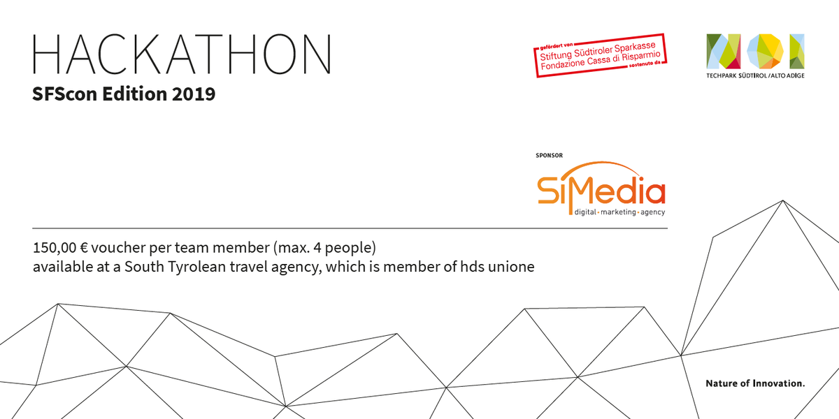 NOIhackathon's tweet photo. ⁉ DO I HAVE THE SKILLS TO PARTICIPATE?
Yes! If you are an inventor, creative person, developer, designer, data expert, entrepreneur or enthusiast…
🏅So, why not try to win a travel voucher offered by @SiMedia? 
Register for free https://t.co/QwJhDlAhUj! #NOIhackthon #hackbz https://t.co/UpZF1XSD6m