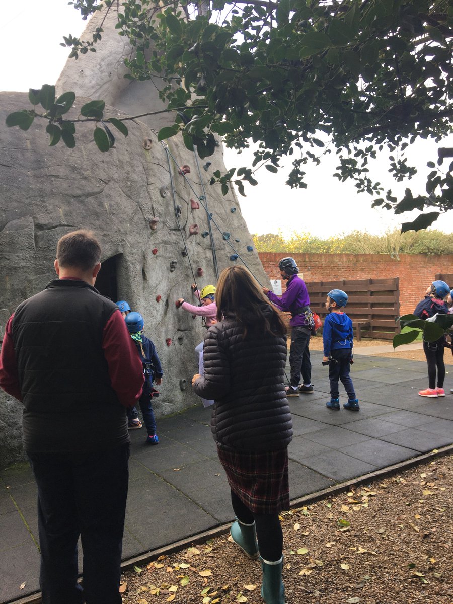 The children of <a href="/horsteadcentre/">Horstead Centre</a> show <a href="/bishopnorwich/">Graham Usher</a> the fun of the Tower Experience #loveoutdoors #adventure
