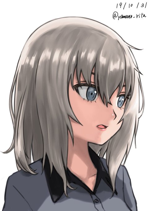 #ガルパン版深夜のお絵描き60分一本勝負
#ガルパン版深夜のお絵描き60分一本勝負_20191031 