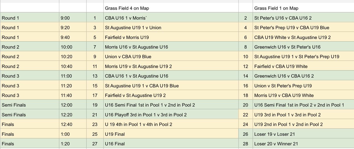 HermitRugby's tweet photo. Here is the schedule for the Rugby NJ Fall 7s Finals Weekend. Players are reminded that they will have workouts emailed to them for today, off tomorrow, & U-19’s will have a run through Sat 10-11:30am. #Finish #Fall7s #HermitPride @HermitAthletics @goffrugbyreport @FloRugby https://t.co/ncQJ7102qf