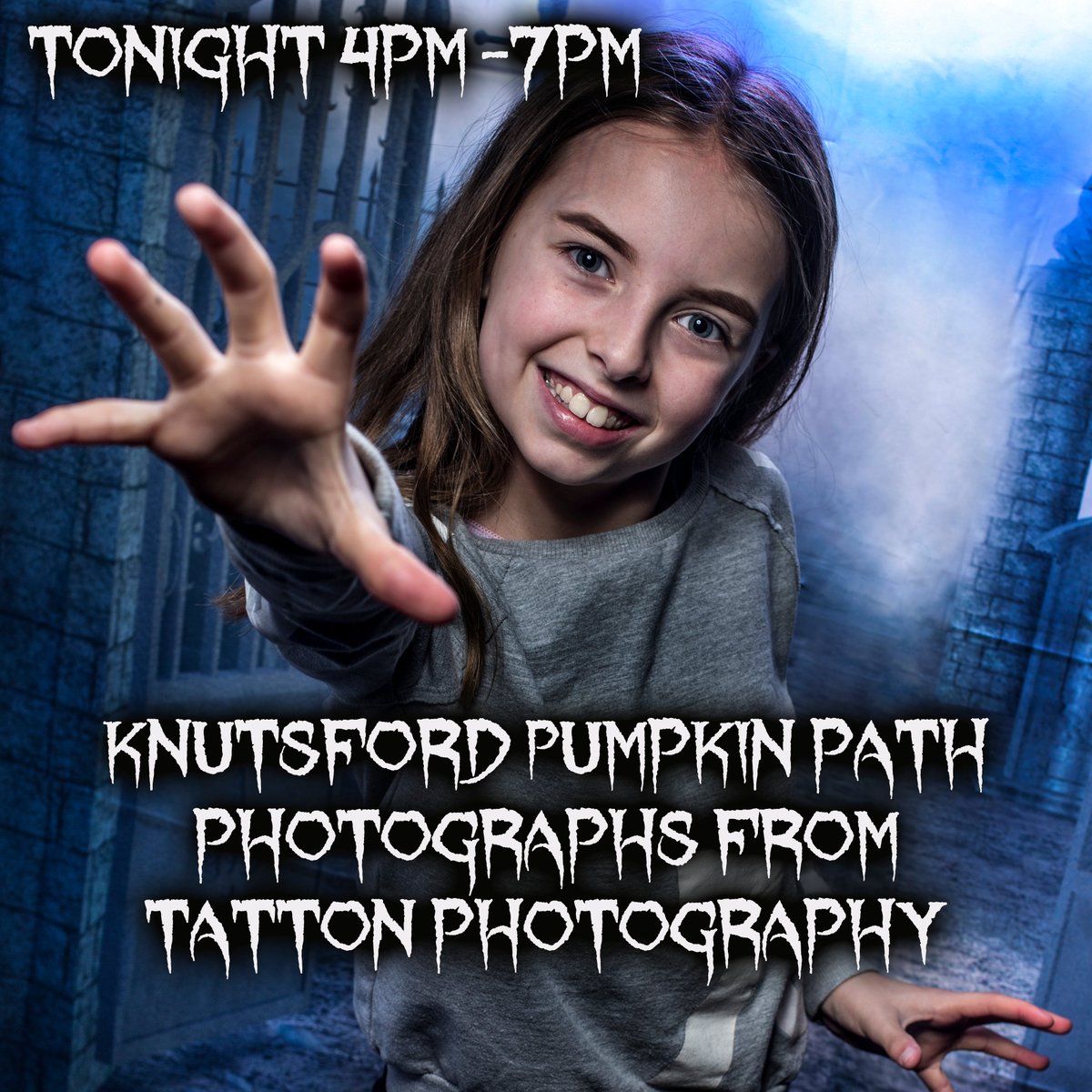 photos from <a href="/Tattonphoto/">Tatton Photography</a> in the <a href="/knutsmarket/">Knutsford Market Hall</a> tonight from 4pm - 7pm as part of the <a href="/PumpkinPath/">Knutsford Pumpkin Path 🎃</a> in #Knutsford. £5.00 per photo includes 6x4 print. #pumpkinpath