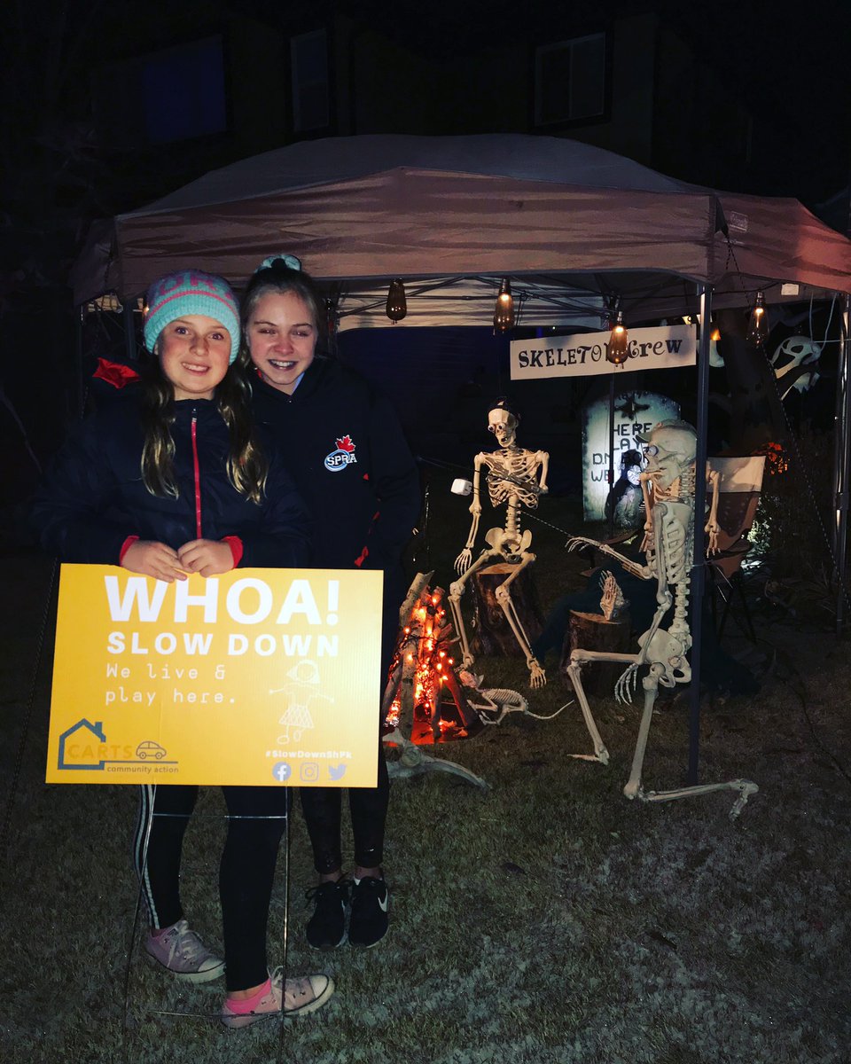 ASaruk's tweet photo. Happy Halloween 🎃  👻 
Make sure your signs are posted, slow down and watch out for the trick or treaters tonight. 😁

@shpkCARTS #slowdownshpk https://t.co/GgzEiaKX81