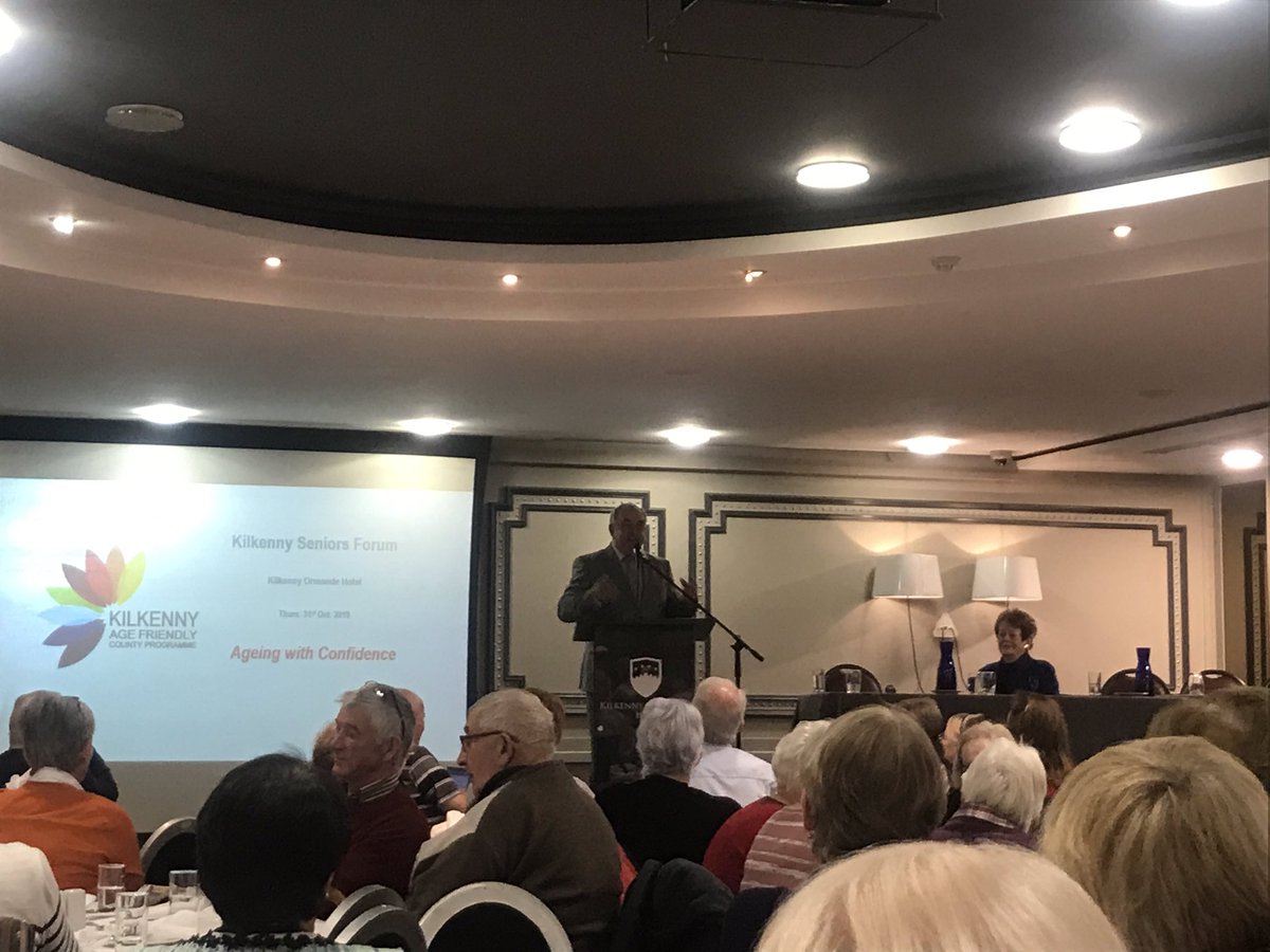 Nicky Brennan of <a href="/AgeFriendlyIrl/">Age Friendly Ireland</a> Kilkenny, states that Kilkenny needs to be a central hub for ageing development in the southeast #agefriendly #ageaction