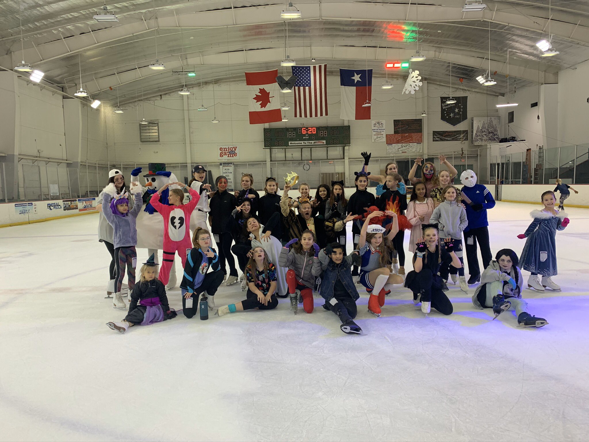 Aerodrome Ice Skating Logo