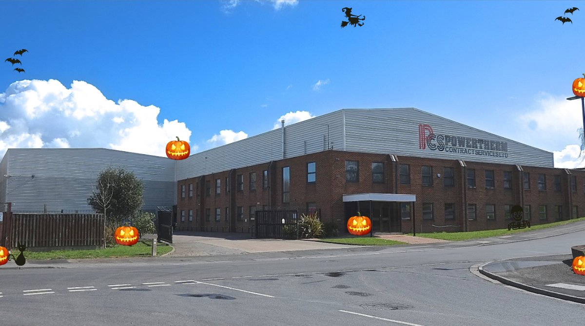 PowerthermCS's tweet photo. 🎃 Trick 🕸️🕷️⚰️ or Treat 🍭🍬🍫??
🦇 !!!HAPPY HALLOWEEN!!!🧙♀️from #PowerthermCS. Can you spot the 7 pumpkins that have appeared around our Head Office??
.
.
.
#halloween2019 #trickortreat https://t.co/pJ0R0JqXZd