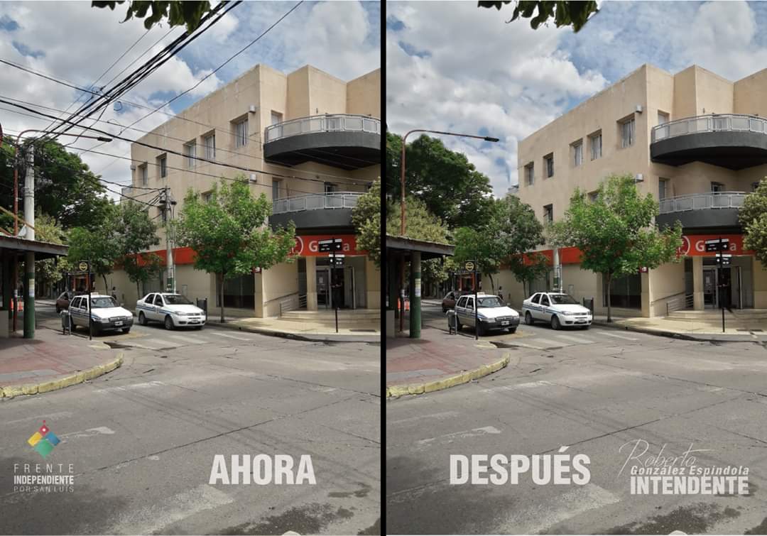 Mi compromiso es que la ciudad tenga cableado subterráneo, sin contaminación visual! #FrenteIndependientePorSanLuis #EleccionesMunicipales #SanLuis