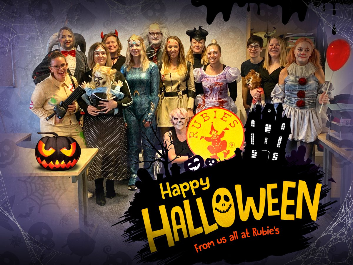 Wishing you all a Spooktacular day, from the team at Rubies UK! #halloween #halloween19