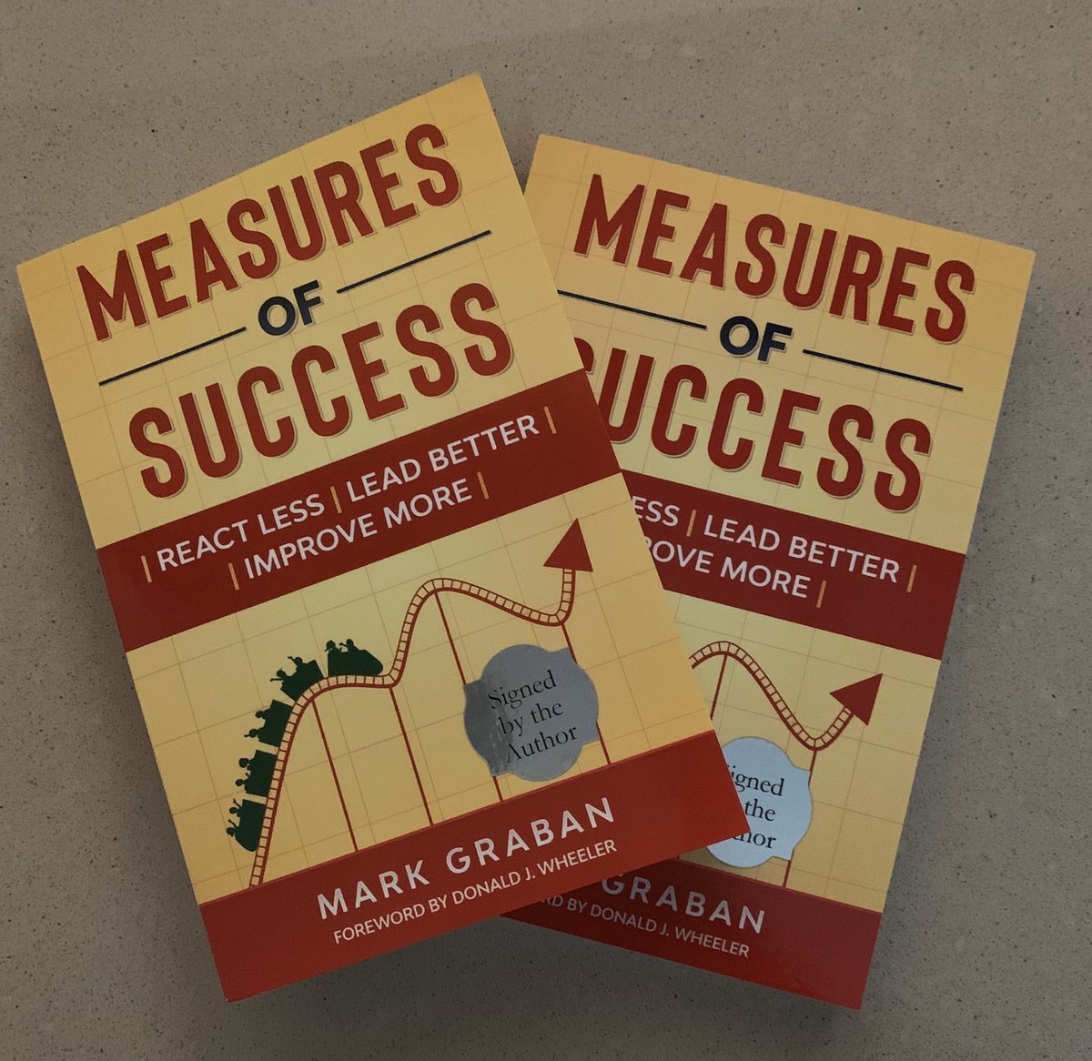 CTPRIMEProgram's tweet image. Congrats to @hew_j_ice and @NancyP95993945! You have each one a signed copy of @MarkGraban’s book Measures of Success! We will email you as well-but feel free to DM us your address so we can send you your book.