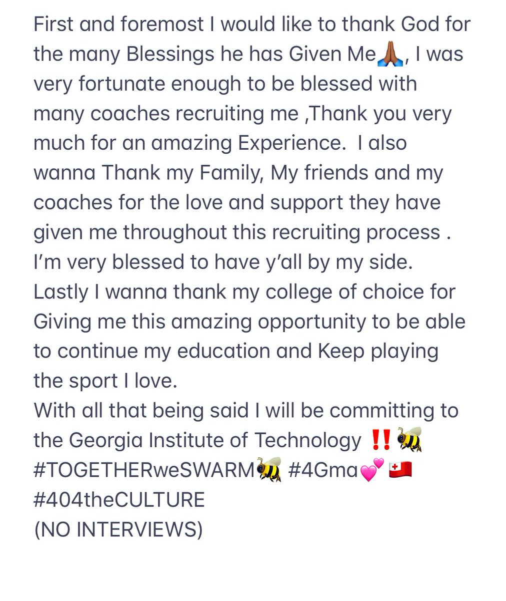 PTV_70's tweet photo. AG2G🙏🏾,IM HOME‼️‼️ #COMMITTED🤩 #TOGETHERweSwarm🐝 #404theCULTURE #4Gma💕 #MMT🇹🇴 #CvFootball🦅 https://t.co/Ag0KTbWAQQ