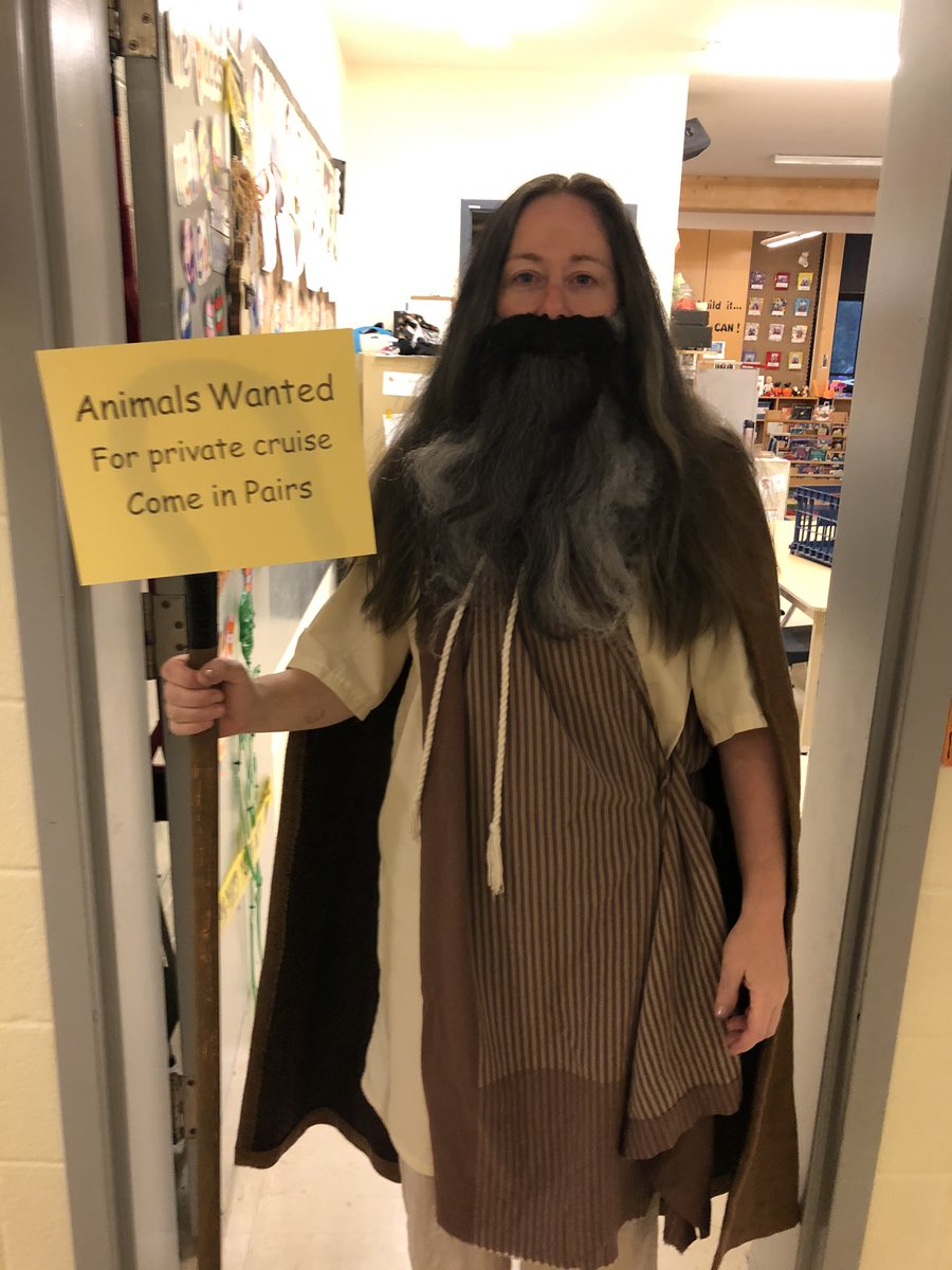 TrinaDewaele's tweet photo. Noah will be teaching Kindergarten today @stjcatholic!! #AnimalsWanted #ComeInPairs #HappyHalloween https://t.co/4yigSNGrMU