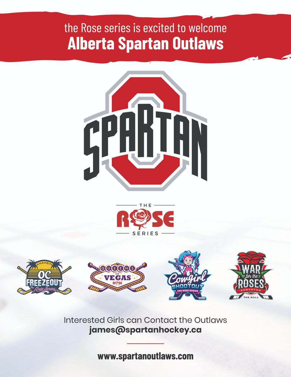 the_roseseries's tweet photo. Welcome to the Spartan Outlaws who will be representing Alberta at all Rose series events!!!

@OutlawsFemale https://t.co/K733sv4CNQ