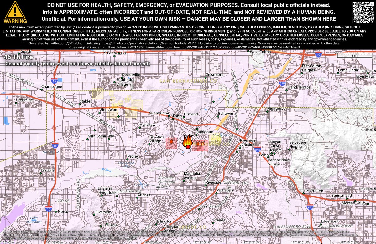 CaliFireBot's tweet photo. #46ThFire 🔥 unofficial, automated update.
@CALFIRERRU; At Rubidoux, CA. ⚠️ DO NOT USE FOR SAFETY PURPOSES - See officials instead. May be incorrect; disclaimers in images. https://t.co/CUjNMdyez9