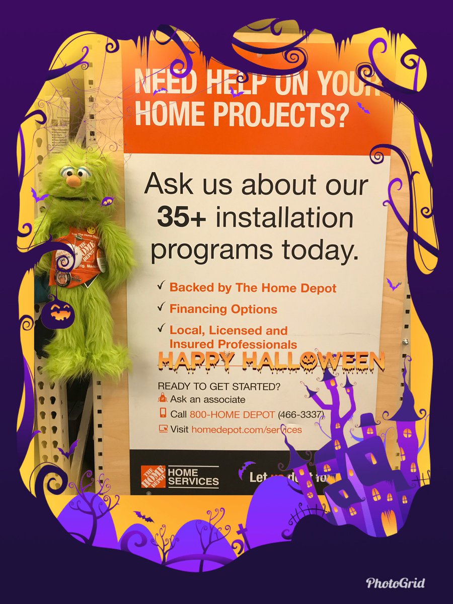 hdpipeline_pete's tweet image. Thinking about your next Home Project..  #LetUsDoItForYou               No Tricks just Treats.. 🎃 Happy Halloween  👻 #CreateRecommendConnect #ServeUpServices @tavares_gabe @JuleeEckert