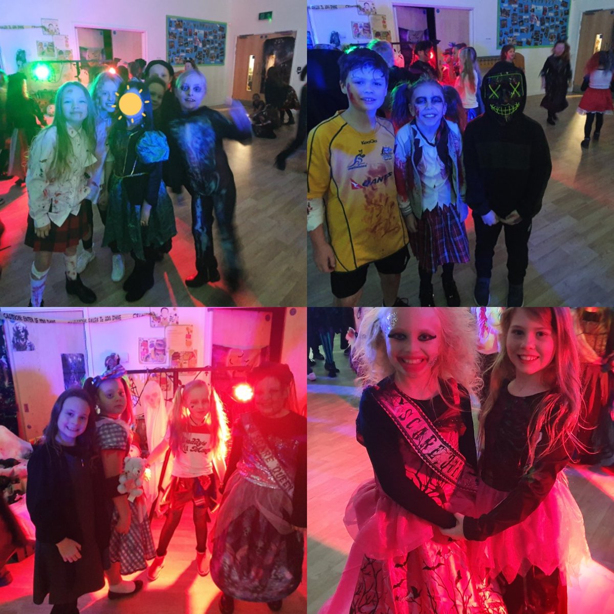 MissOsborn5's tweet photo. Halloween disco fun! 🧛‍♀️🎃 @mesne_lea https://t.co/j6pChBak7R