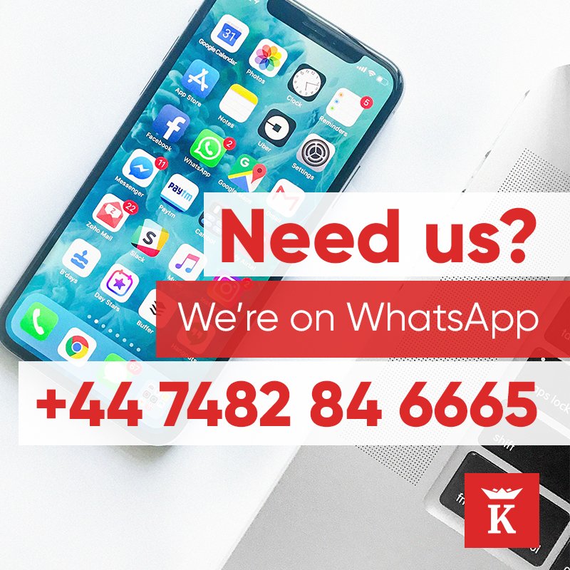 KnightsDigi's tweet photo. Get in touch with Knights via WhatsApp, simply add us to your contacts +44 7482 84 6665 and ping us a message.

#WhatsApp #Business #WebDevelopment https://t.co/NajeDRBIpQ