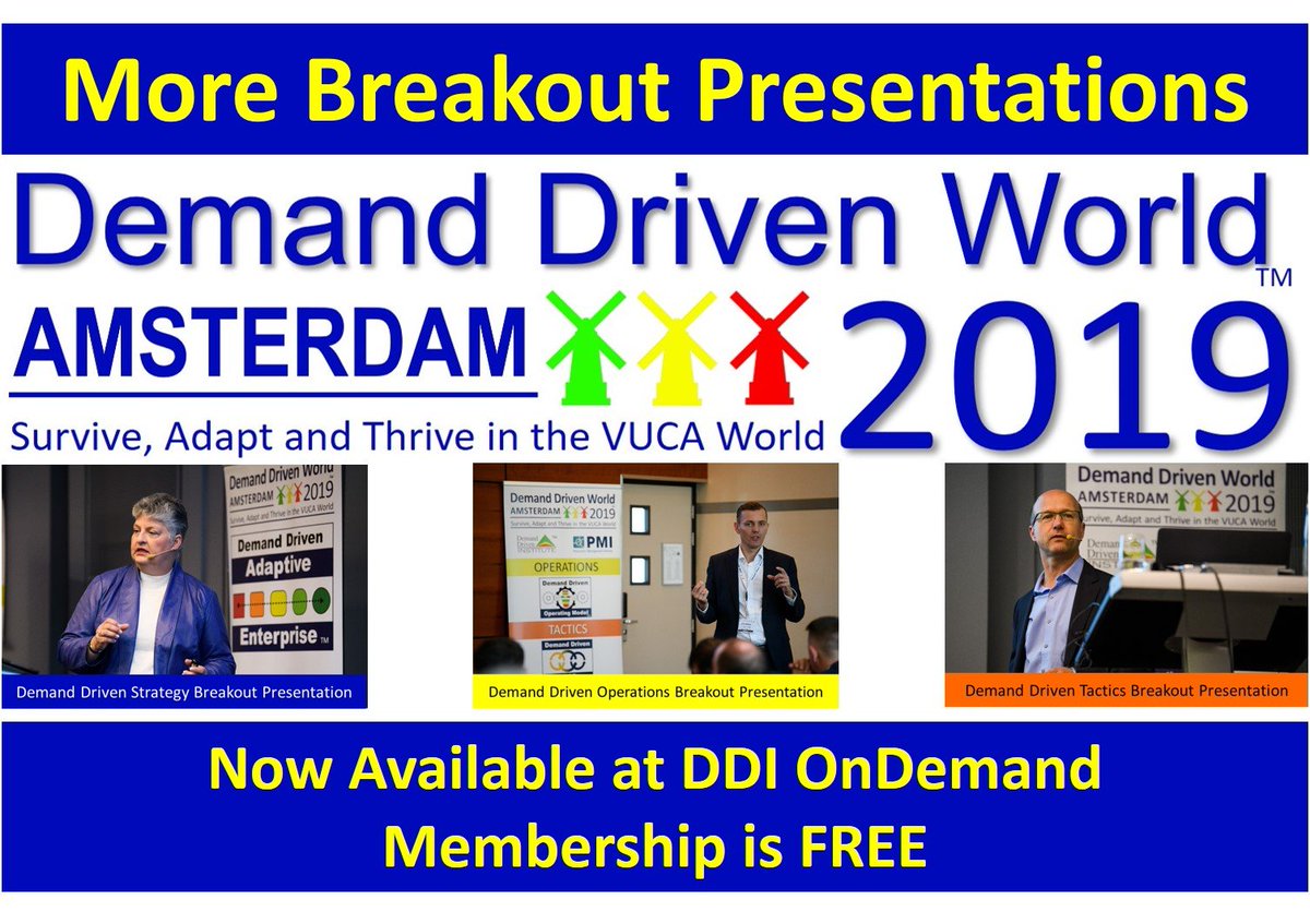 More breakout presentations are now available from Demand Driven World 2019!  You must be a DDI member (membership is free): demanddriveninstitute.com/ddw-2019-conte… #ddw2019 #demanddriven #apics #ascm #ddmrp