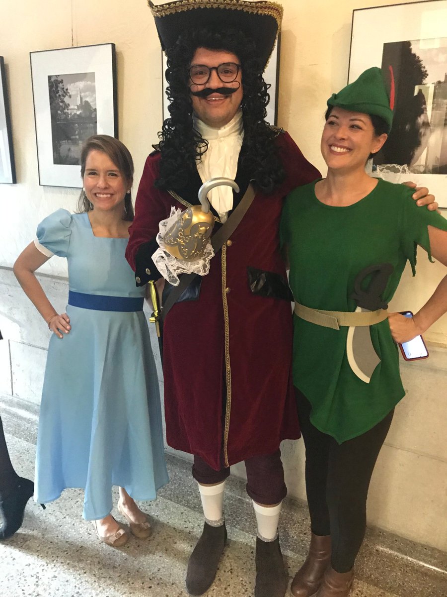 CityCoralGables's tweet photo. You can fly! says a mischievous Peter Pan to Captain Hook and lovely Wendy. #halloween2019 

Happy Halloween from @CityCoralGables!  It's time to get your candy. https://t.co/gp5zyxkeMS