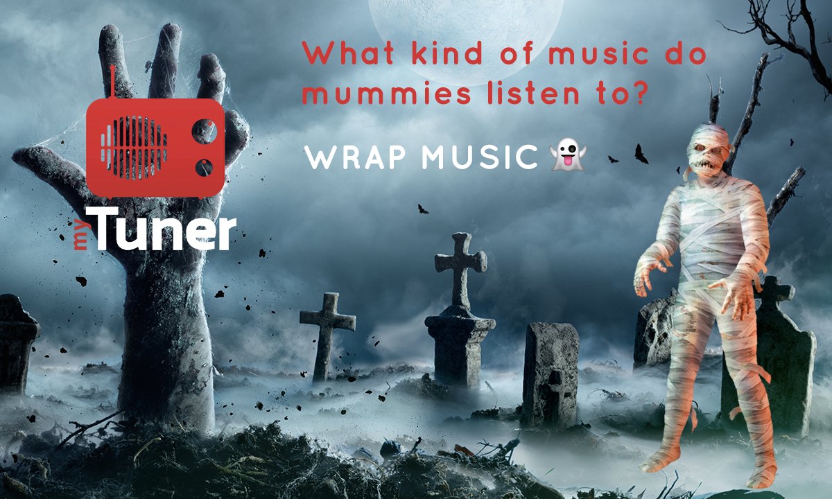 Trick or Treat? 🍬 Is everyone ready for Halloween? Put on your costume and scare as many people as you can. 👻 Happy halloween from myTuner radio team! 🎃 Download now myTuner Radio - khw62.app.goo.gl/fb #October31 #myTunerRadio #halloween2019