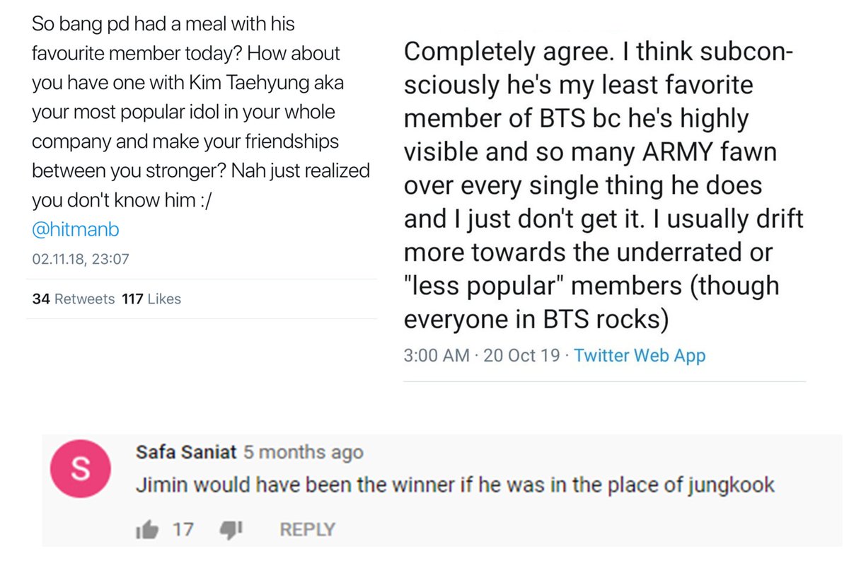 many armys started to grow jealous of him because he got so much praise for being as great as he is. Many started to resent him for taking on so many roles in bts and getting as much attention as he did. They felt that didn’t allow their biases to shine enough
