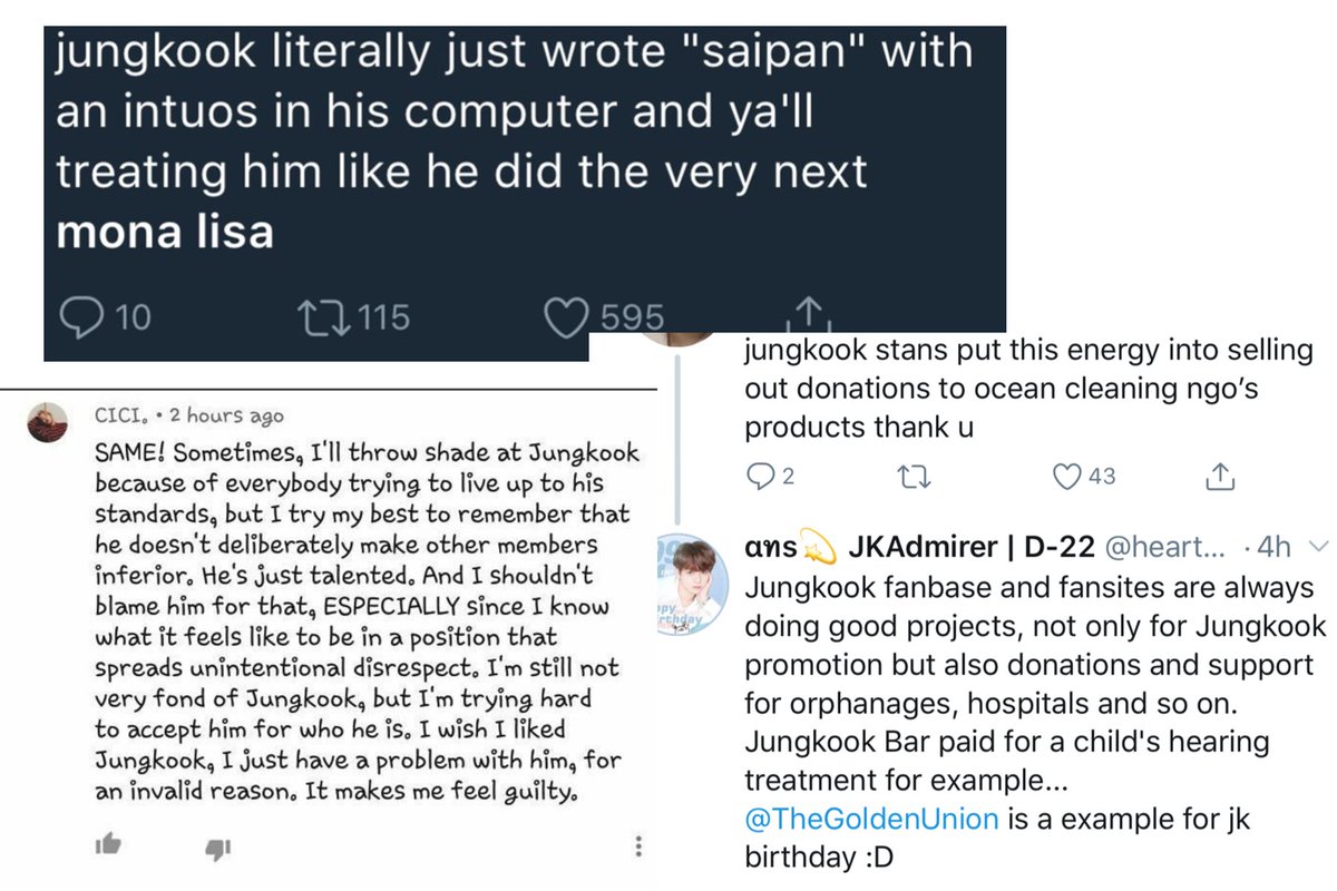 And many saw in him a threat to their biases popularity. But since army has had a policy of condemning overt hate against members, they had to find more subtle ways to express their resentment, to vent their frustrations and find other channels to put him down.