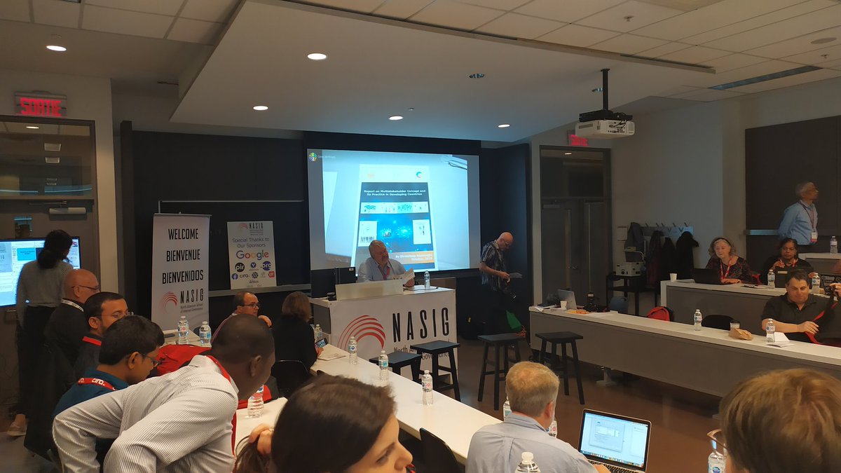 ShreedeepRay's tweet photo. It's a proud moment to attend the #NASIG209 &amp; present my report and discussing the pros &amp; cons of #Multistakeholderism. It's one internet one world

#NASIGMONTREAL  #Internetforall https://t.co/IOJip9hQYd