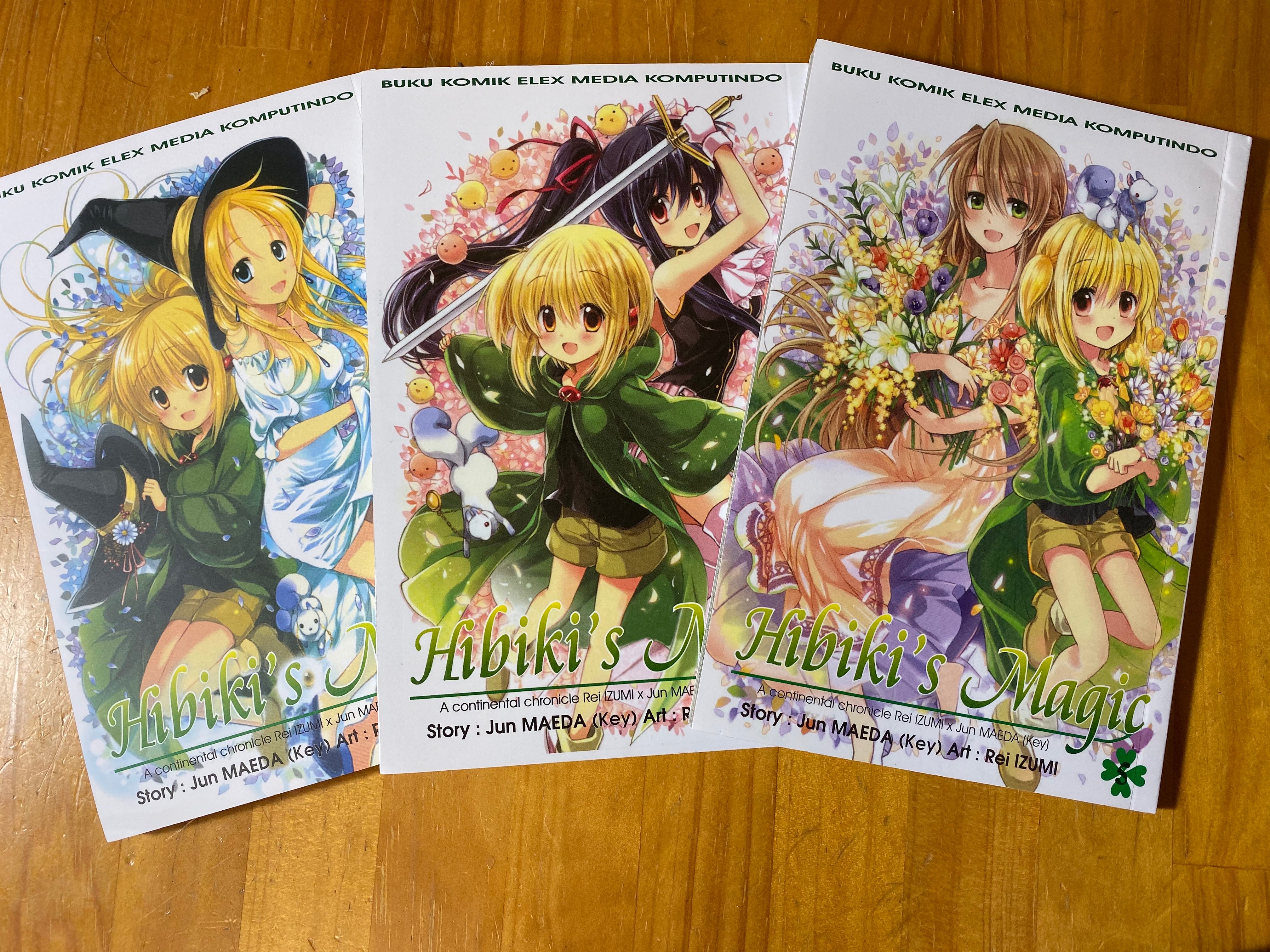 依澄れい ヒビキのマホウ インドネシア版単行本が届きました 文字の配列とか 効果音とか 面白いです マホウの本みたい ヒビキのマホウ T Co Ftpoayvtum Twitter
