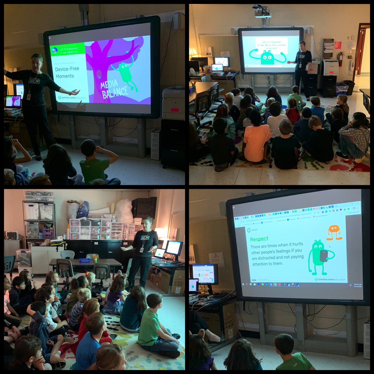 2nd grade is learning about Device-Free Moments. Thank you <a href="/MEATRT/">Pauline Burkett</a> <a href="/ALG_LCPS/">Algonkian Elementary</a>