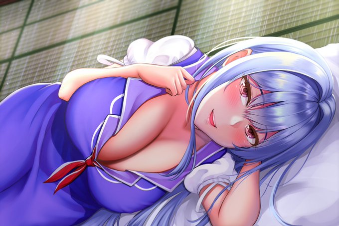 朝起きると慧音先生が隣にいる 