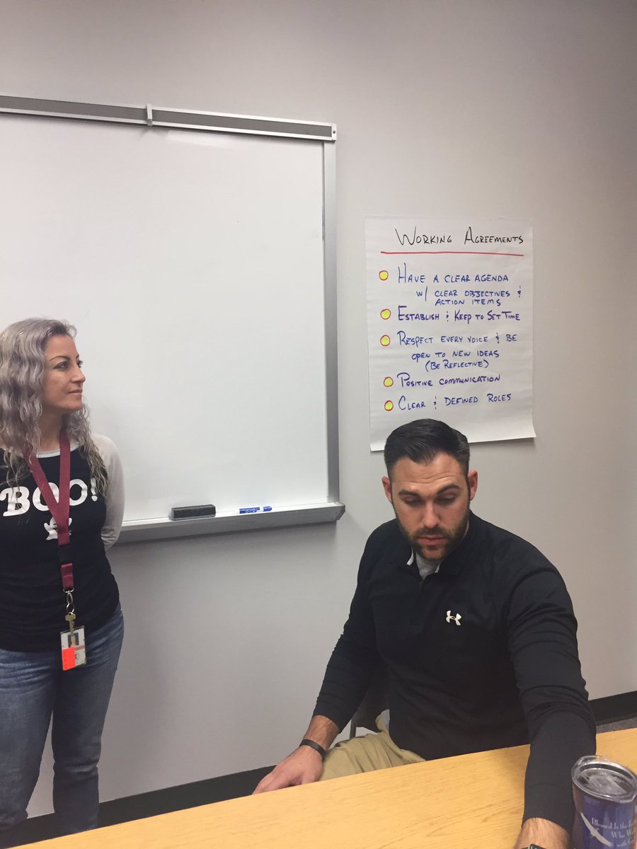 Starting the day with strong collaboration! <a href="/BelmontRidge/">Belmont Ridge Middle</a>