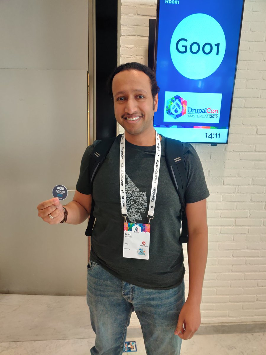 Congratulations <a href="/samaphp/">Saud bin Mohammed</a> on passing three exams in 3 days to become <a href="/acquia/">Acquia</a> Certified Grand Master - D8 at <a href="/DrupalConEur/">DrupalCon Rotterdam 2026</a>. You are awesome!!
