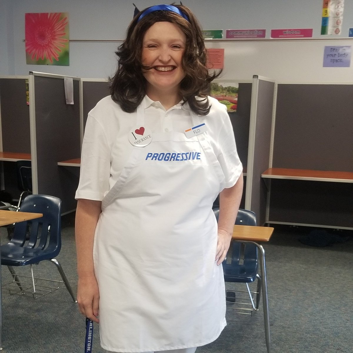 ms_trob's tweet photo. @newcaneyisd Flo anyone need a home and auto quote! #shenailedit #flo #progressive #welovethekids https://t.co/Dgcjf4Fdph