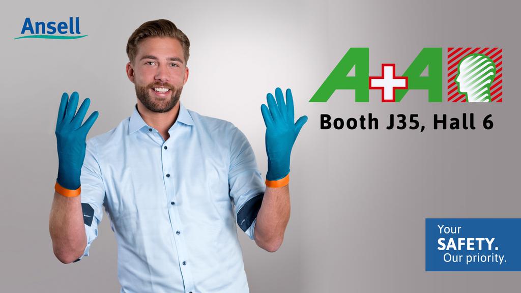 AnsellProtects's tweet image. Prepare for the first Ansell single-use chemical protection glove that protects against ketones. See it in action and discover the difference it can make to your business - join Ansell at A+A 19 from 5th November.

#MICROFLEX #BeyondProtection #TrustAnsell #AplusA2019