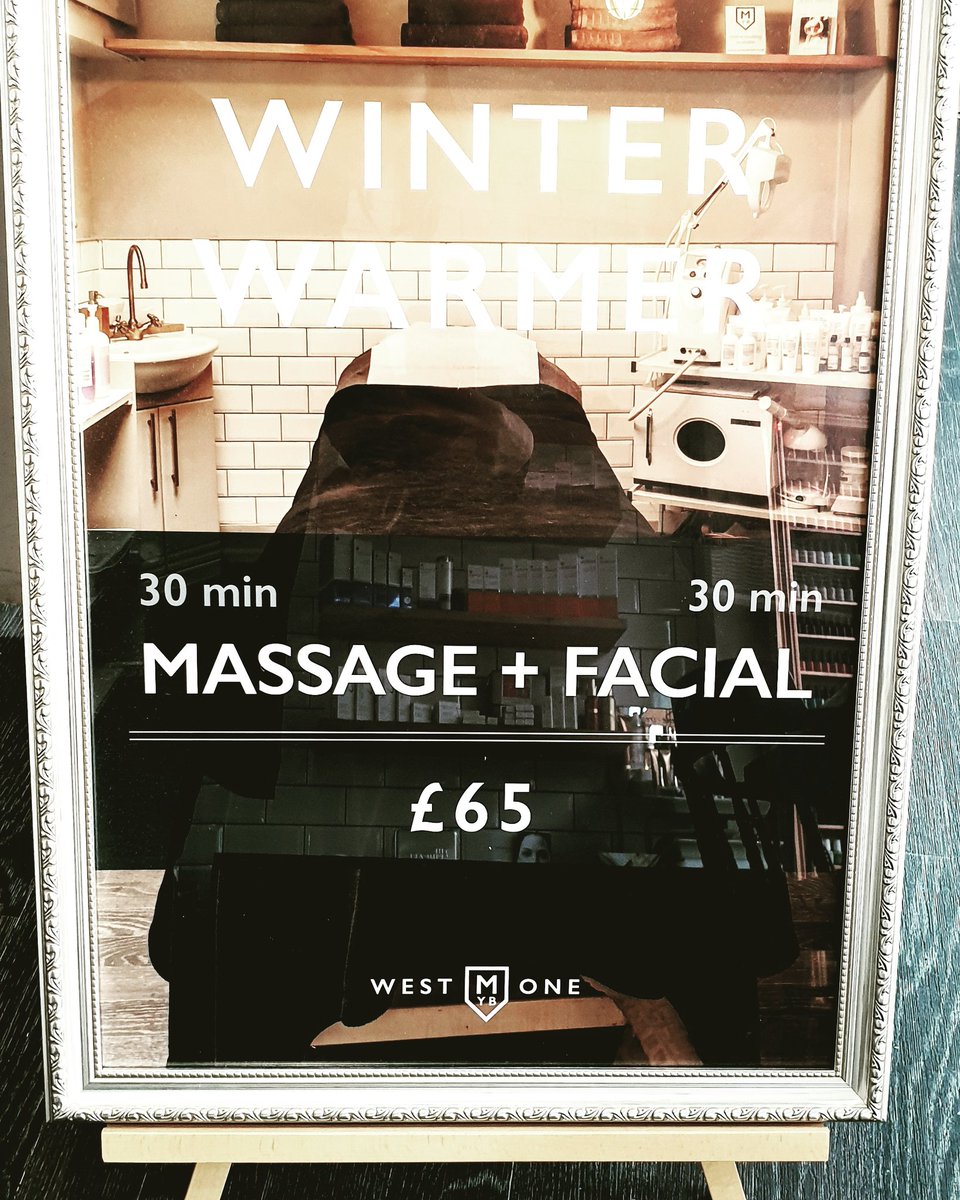 westonemyb's tweet photo. Winter Warmer !!!!!
30 min massage + 30 min facial + free consultation for the facial
Book now 👉link in bio.
.
#WestOneMYB #Marylebone #Chilternstreet #London #W1 #beautysalon #W1U #BakerStreet #RegentsPark #ChilternSt #beauty #londonbeauty #londonbeautysalon #Facial https://t.co/hBB1wQW7Dh