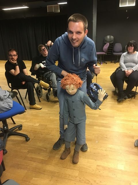 pitlochryft's tweet photo. @Cuttingedgethea bought some puppets at last week's costume sale. They're being used in their 'Inspire' programme. It's so good to see them being enjoyed in a new setting! They were originally in our 2016 production of Carousel. https://t.co/2SLolQuq3i