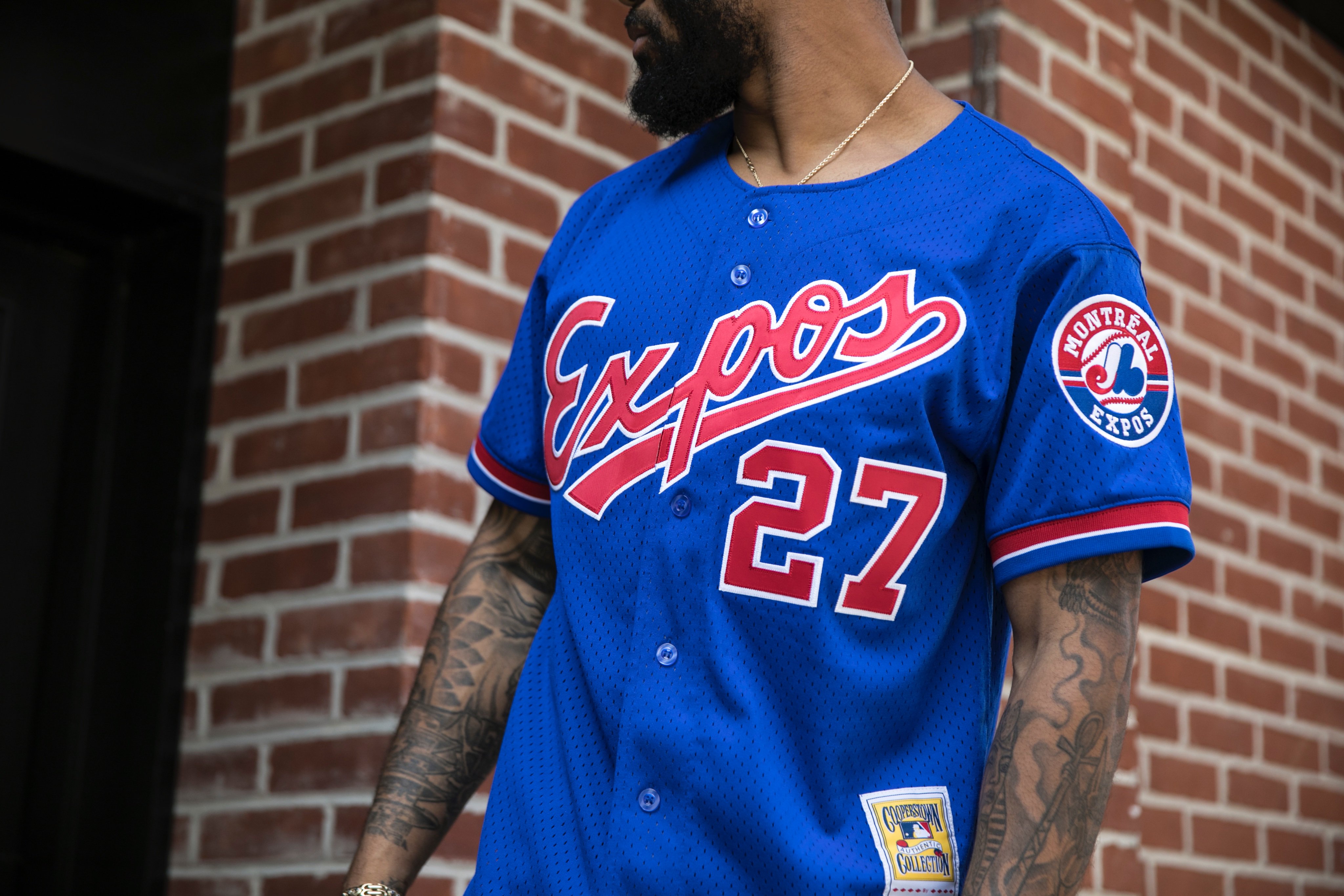 montreal expos away jersey