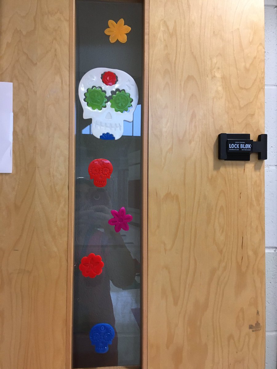 Celebrating Día de los Muertos <a href="/BayshoreMiddle/">BayshoreMiddleSchool</a> #DolphinPride #SpanishIsFun!