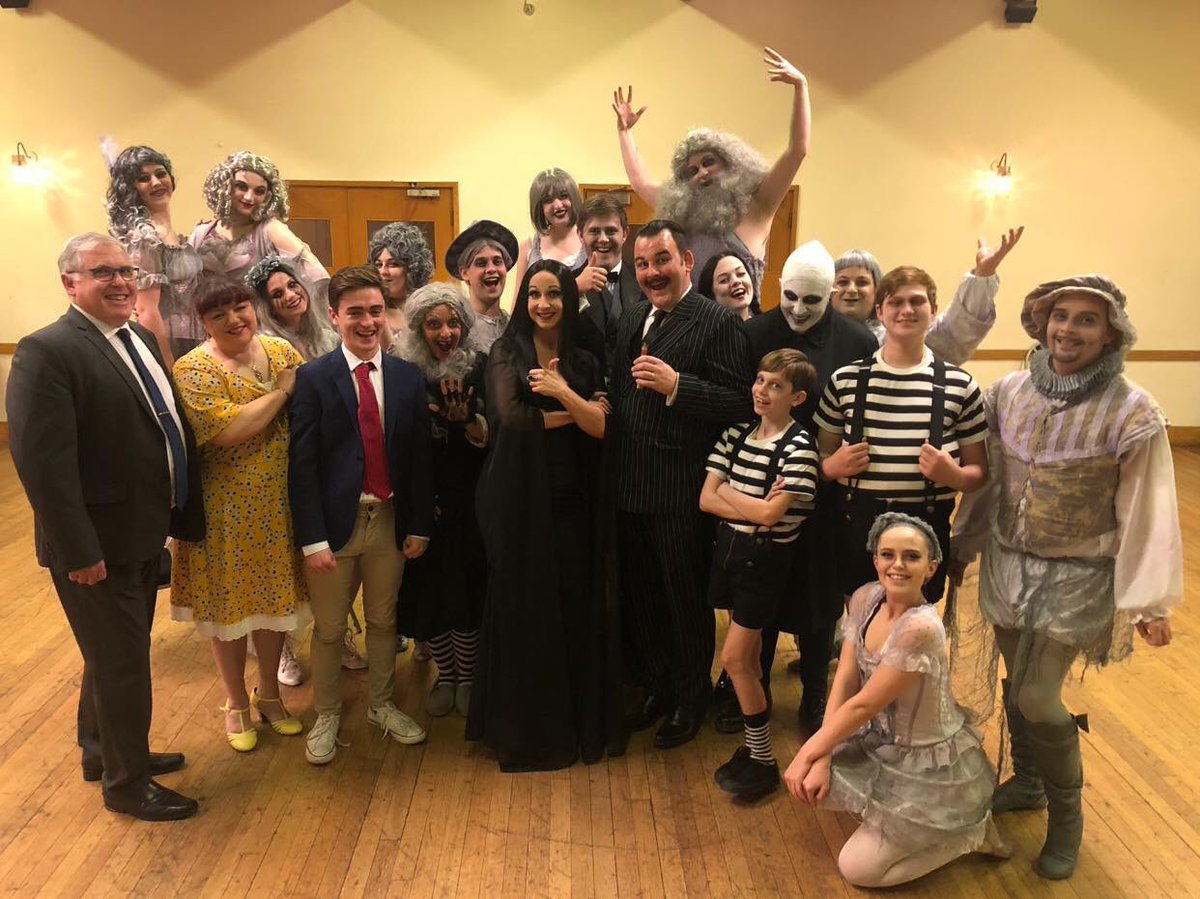 HAPPY HALLOWEEN from our family to yours! 🖤
We can’t think of a better way to spend the evening than with The Addams Family!! So come on down to <a href="/Hill_Theatres/">Hillingdon Theatres</a> after your trick or treating......we want to see your spooktacular costumes! 🎃

#TheAddamsFamily #halloween2019