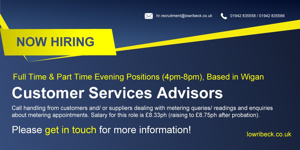 Get in touch! #CustomerService