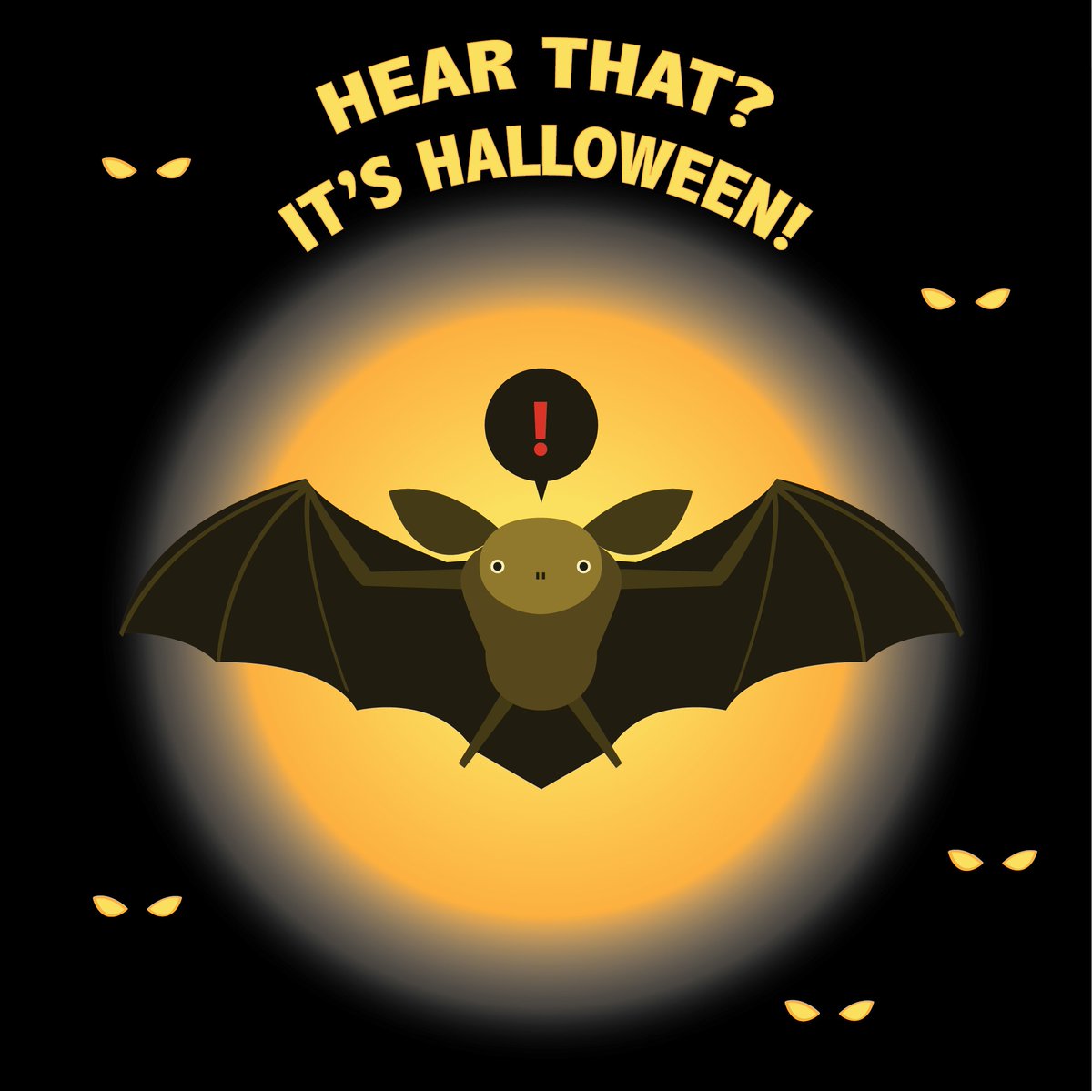 Happy Halloween! Fly on over to watch  our #echolocation video and hang out with your friendly neighborhood bat. #scicomm #bat #teacher #sonar #BrownUniversity #happyhalloween

y2u.be/laeE4icRYp4