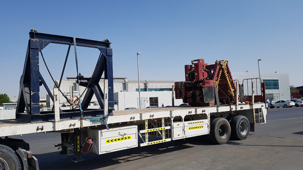 MRDS2015's tweet photo. The pictured ST-100 Iron Roughneck is MRDS inventory from The Middle East. The roughneck is on its way to the UK where it will be overhauled by MRDS technicians at the Aberdeen workshop before being sent to a UK North Sea platform. 
#MRDS #LeadersInService #UKNorthSea https://t.co/pCPyZ7Artp