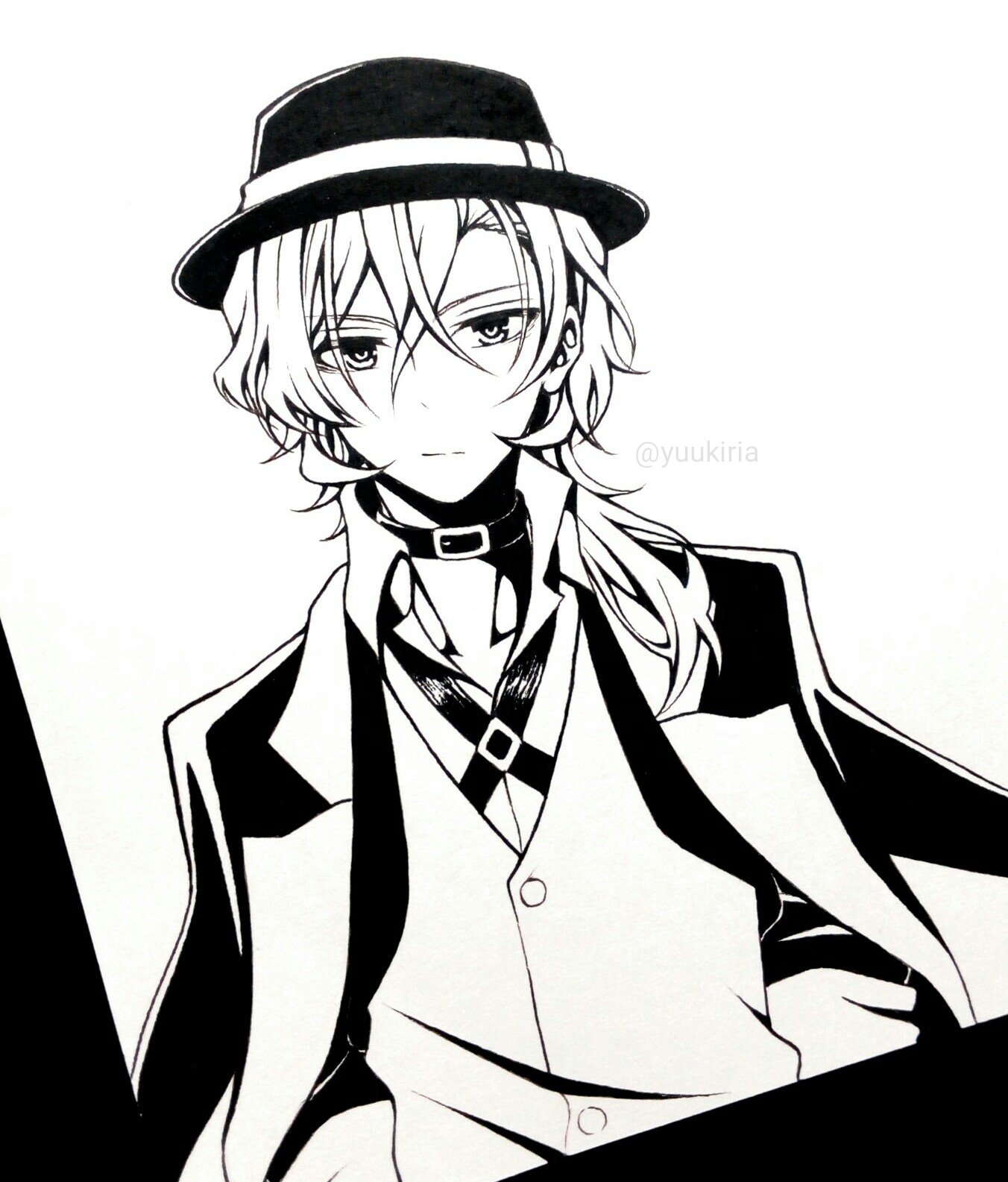 ナタリア 中原中也 太宰治 文豪ストレイドッグス 文スト イラスト T Co Katxpjaoyu Twitter