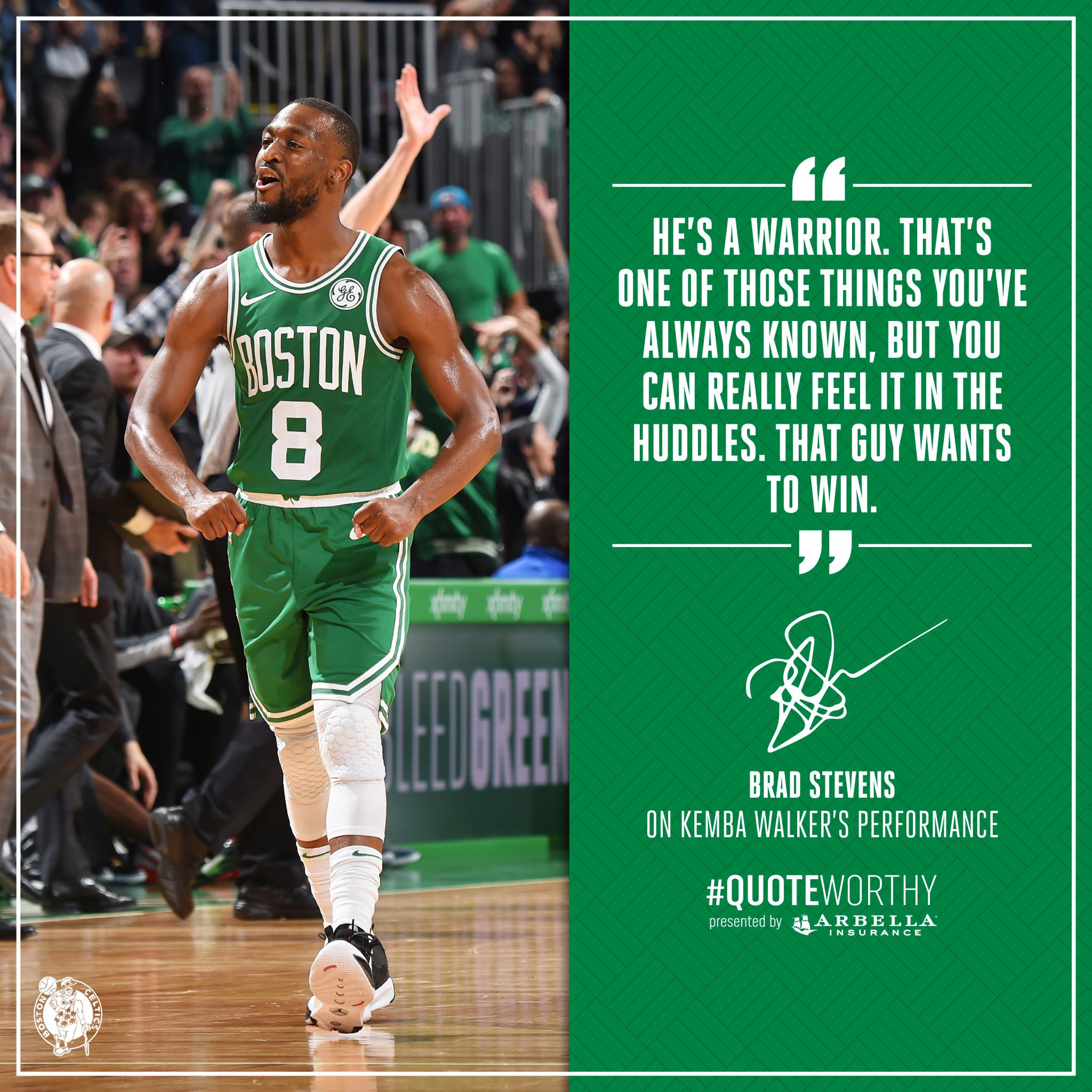 Boston Celtics on Twitter "He's a warrior 😤…
